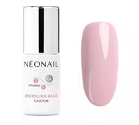NÉONAIL Pintauñas Semipermanentes 7,2 ml - Base Coat Semipermanente - Modeling Base Calcium Neutral Pink - Esmaltes Semipermanentes Para Uñas - Gel Uñas - Manicura - Base Esmalte - Gel UV LED