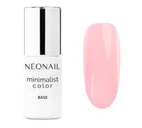 NÉONAIL Pintauñas Semipermanentes 7,2 ml - Base Coat Semipermanente - Rosa - Minimalist Color Base Blossom Tone - Esmaltes Semipermanentes Para Uñas - Gel Uñas - Manicura - Base Esmalte - Gel UV LED