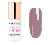 NÉONAIL Pintauñas Semipermanentes 7,2 ml - Beige - One Mauve - Esmaltes Semipermanentes Para Uñas 3in1 - Gel Uñas - Manicura - Base Coat - Top Coat - Nail Art - Gel UV LED - Esmalte Uñas