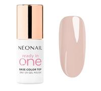 NÉONAIL Pintauñas Semipermanentes 7,2 ml - Beige - One Soft Beige - Esmaltes Semipermanentes Para Uñas 3in1 - Gel Uñas - Manicura - Base Coat - Top Coat - Nail Art - Gel UV LED - Esmalte Uñas