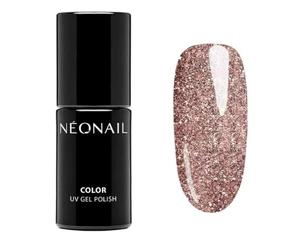 NÉONAIL Pintauñas Semipermanentes 7,2 ml - Rosa - Glow The Day - Esmaltes Semipermanentes Para Uñas - Gel Uñas - Manicura - Nail Art - Brillo Uñas - Laca De Uñas - Esmalte de Uñas Purpurina
