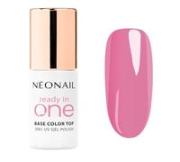 NÉONAIL Pintauñas Semipermanentes 7,2 ml - Rosa - One Pink Spark - Esmaltes Semipermanentes Para Uñas 3in1 - Gel Uñas - Manicura - Base Coat - Top Coat - Nail Art - Gel UV LED - Esmalte Uñas
