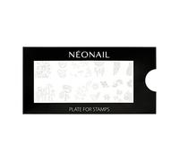 NEONAIL Placa de Estampado y Plantilla de Sello para Uñas - Decoración de Arte para Manicura