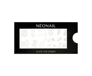 NEONAIL Placa de Estampado y Plantilla de Sello para Uñas - Decoración de Arte para Manicura