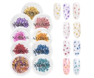 NÉONAIL Set de Flores Secas para Uñas 9 Colores Nail Art