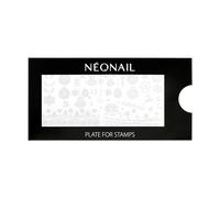 NEONAIL Stamping Plate 26 - Placa de estampación - Plantillas - Nail Art - Diseño de uñas - Plantilla de sello de uñas - Plantilla para uñas francesas - Sello de arte de uñas