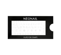 NEONAIL Stamping Plate 27 - Placa de estampación - Plantillas - Nail Art - Diseño de uñas - Plantilla de sello de uñas - Plantilla para uñas francesas - Sello de arte de uñas