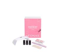 NÉONAIL Essentials Starter Set - Pintauñas Semipermanentes - Lampara Uñas Semipermanentes - Gel Uñas - Top Coat - Lampara de Uñas UV/LED 10W/36 - Manicura - Base Coat - Colores Uñas - Kit