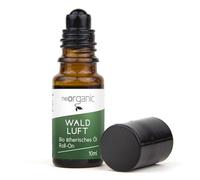 neoOrganic BIO Wald Air Roll-On - Aceite aromático con pino, abeto precioso y vetiver, aceite esencial para el cuidado de los aromas de viaje, 10 ml
