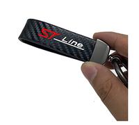 NEOOX Moto Llaveros para Ford Focus ST Mondeo ST Line STLINE Mondeo, Pegatinas para Coche, Llavero, Llavero, Cordón para Llaves, Calcomanía para Coche