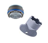 Neoperl - Aireador para grifo retractable con llave 24 x 1 Aireador con filtro Cache Cascade SLC