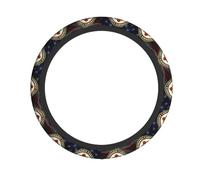 Neopreno Cubierta para Volante De Coche Tormenta del Desierto del Cuerpo De Artillería De EE. UU. Cubierta De Volante Suave Protector De Volante para Furgoneta, Camión, Varios Vehiculos