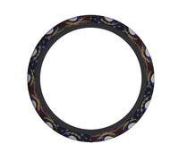 Neopreno Cubierta para Volante De Coche Veterano De La 29.ª División De Infantería De EE. UU. Cubierta De Volante Estándar Protector De Volante para Varios Vehiculos, Camión, Furgoneta