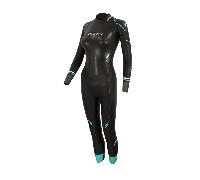 ZONE3 Mujer Neopreno Advance, Negro/Turquoise/Gunmetal, Small Medium