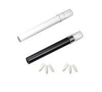 Neoreser 2 pcs Pluma removedor de Esmalte de uñas, Nail Art Pen Corrector, Uñas Pluma Correctora De Manicura Con 6 Puntas De Repuesto Herramienta De Manicura