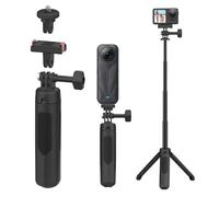 NEOSOU Soporte de trípode para selfie de 40 cm con soporte magnético para DJI Action 5 Pro 4 3 Osmo 360, mango de barra de extensión mini para GoPro Ace Pro 2 X5 X4 X3 GO 3S Ultra Nano Action 6 Pocket