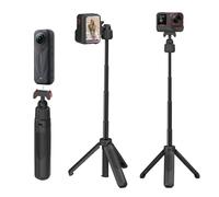 NEOSOU Soporte magnético para trípode Insta360 Ace Pro 2 (40 cm), barra de extensión extensible de liberación rápida mini palo selfie mango corto para accesorios Insta 360 Ace Pro y Ace Pro 2