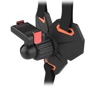 NEOSOU Soporte para casco con base magnética de liberación rápida para DJI Osmo Nano Action 6 Pro, accesorios DJI Osmo para motocicleta, bicicleta, Dirtbike Dirtbike, correa de barbilla abrazadera de