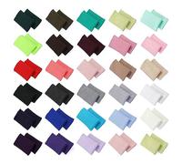 Neotrims UK Tela de Punto Acanalado para Puños, 1 Par (2 Piezas) de Canalé Tubular, Puños Sin Costuras Recortados para Chaqueta Bomber ReVamp, Burgundy
