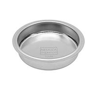 NEOUZA Cesta de filtro tamiz de acero inoxidable 304 de 51mm, cesta ciega de retrolavado de 1/2/4 tazas para portafiltro sin fondo, compatible con máquina de café espresso Delonghi, Breville