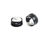 NEOUZA Distribuidor adaptable de gravedad de café para portafiltro espresso, herramienta de distribución por gravedad, distribuidor de nivelación automática, nivelador con base en forma de S (58 mm)