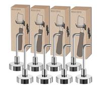 NEOUZA Ganchos magnéticos para cafetera, accesorios de máquina de espresso, portafiltro, imán fuerte para colgar, camping, cocina, lugar de trabajo (8 piezas)