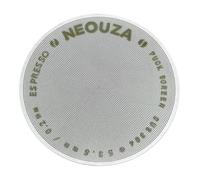 NEOUZA Pantalla de disco espresso de 53,5 mm, filtro de café ultrafino de 0,2 mm, malla reutilizable de acero inoxidable 304 para cesta de portafiltro de 53/54 mm, sin reducción de dosis de café
