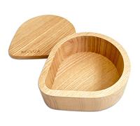 NEOUZA Soporte redondo de filtro de papel para café, contenedor de pantalla para máquina de espresso, portafiltro, olla Moka, AeroPress, ceniza blanca