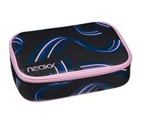 neoxx - Estuche Escolar Dunk Hello Wave - Espacio para una escuadra - Solapa para bolígrafos con 26 Trabillas para bolígrafos - Aprox. 23,5 x 17 x 6,5 cm - para Escolares