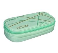 neoxx - Jump Pencil Case - Recycled Pet Bottles, Main Compartment with Zip, 10 Pen Loops, Viewing Window - School Supplies for Children