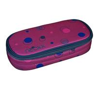 neoxx - Jump Pencil Case - Recycled Pet Bottles, Main Compartment with Zip, 10 Pen Loops, Viewing Window - School Supplies for Children