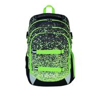 neoxx Mochila escolar Active Pro Pixel in my mind - de botellas de PET recicladas - Mochila escolar con 3 compartimentos + compartimento secreto - Correas ajustables y acolchadas - Volumen aprox. 30