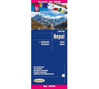 Nepal (2020): reiß- und wasserfest (world mapping project) (Nepal (1:500.000))
