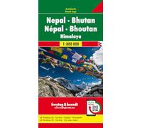 Nepal Bhutan 1:800.000: 216 (Auto karte)