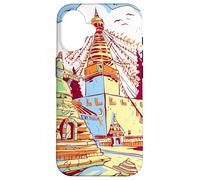 Nepal Himalaya Montañas Imagen Ciudad Katmandú Carcasa para iPhone 16