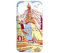 Nepal Himalaya Montañas Imagen Ciudad Katmandú Carcasa para iPhone 16 Plus