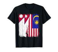 Nepal Malasia Media Bandera Nepalesa Malasia Heritage Jersey Camiseta