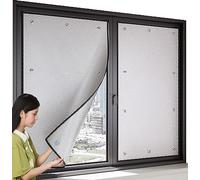 NEPHRA Película de Ventana Reflectante al Calor, Aislante Termico Ventanas, Termica Película para Ventanas, Lámina Película de Aislamiento, 6mm, Parasol Ventana Casa (Tamaño : 60x110cm)