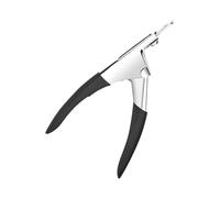 Nepnagelknipper - Valse Vingernageltrimmer | Valse Nagelpuntknipper | Type U Roestvrijstalen Nagelknippertrimmer | Salon Manicuretang | U-vormige Franse Nagelknipper Voor Kunstmatige Valse Punten Mani