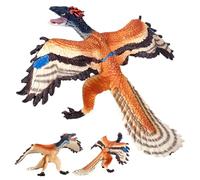 Neptuiby Juguetes de Dinosaurios para niños, Juguetes de Dinosaurios de simulación Realista, Suministros creativos de plástico Seguro para Fiestas para niños pequeños 4, 33x5, 12x2, 56.