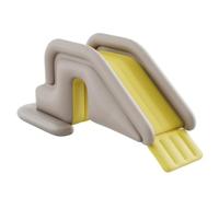 Neptuiby Tobogán Inflable para Piscina Tobogán para Piscina con Base Ancha rellenable con Agua Fácil instalación y Almacenamiento PVC Interior/Exterior para niños y Adultos..