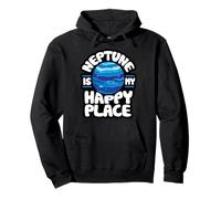 Neptuno es mi Lugar Feliz - Neptune Planet Space Lover Sudadera con Capucha
