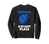 Neptuno es mi lugar feliz Planeta Astrónomo espacial Sudadera