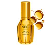 NEQI Aceite para el Pelo Seco Protector Térmico Anti Frizz Vegano Ligero | Diamond Glass Dry Oil - Fórmula Ultraligera con Vitamina E, Brillo Espejo y Puntas Selladas sin Engrasar - 50 ml