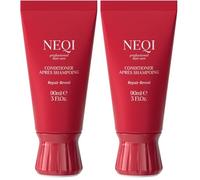 NEQI Acondicionador Reparador Viaje - Repair Reveal con V-Keratina - Cabello Dañado & Teñido, Cuidado Capilar Mujer, Formato Viaje, Vegano - 90ml (Paquete de 2)