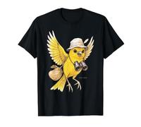 Nerd de Aves Camiseta Bird Nerd Ornitólogo Observación Aves Camiseta gráfica económica, Hombre, Negro, S