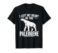 Nerd de la paleontología Dejé mi corazón en el mamífero paleógeno Camiseta