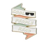 Nerd Esmalte Pin "Lo siento I" - Aparato de libro personalizado, Normal, Metal no precioso