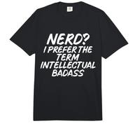 Nerd Prefiero el término Profesor rudo Intelectual Comfort Colors Adult Heavyweight T-Shirt