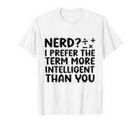 Nerd Prefiero el término Speed Cubing Nerd Chistes Cubing Matemáticas Camiseta